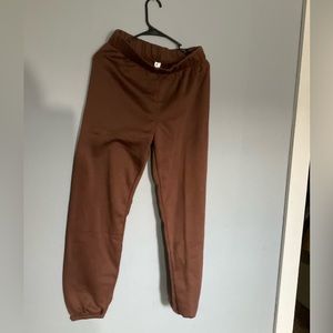 Brown medium joggers